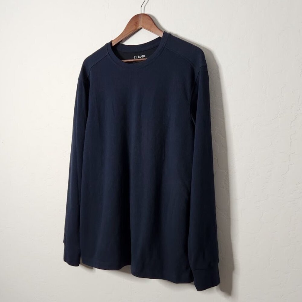 01.Algo Men's Performance Long Sleeve Shirt Size XL - Picture 2 of 4